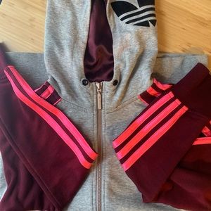 Adidas Originals “Vintage Vibe” Zipped Hoodie